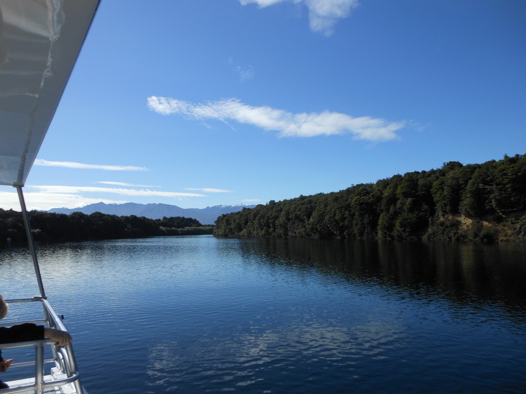 Start der Tour durch den Douobtful Sound, Lake Manapouri
